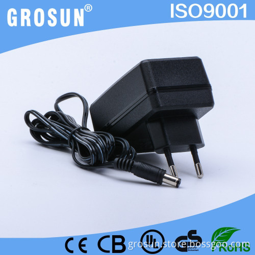 EU Plug 18W AC DC Adapter DC Output 12V 1.5A AC DC Power Adapter Wall Mounted Adapter with CE UL FCC